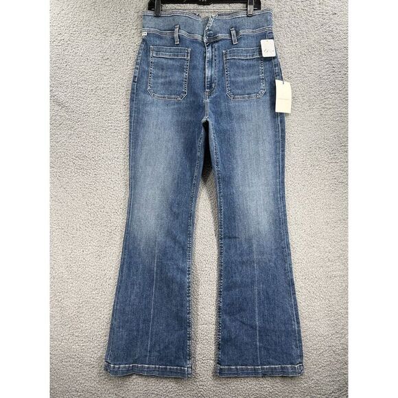 Citizens Of Humanity Gabriella Flare Highrise Jeans in Hightime - Picture 3 of 12